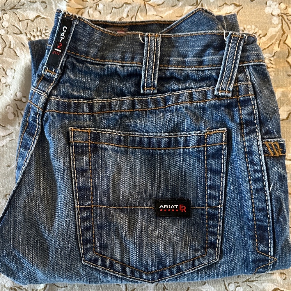 Ariat Men’s M4 Work Low Rise Boot Cut Denim Jeans 30/30 NWOT